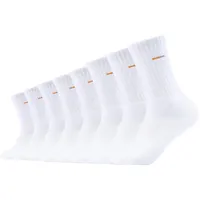 CAMANO Tennissocken 8er Pack function in weiß