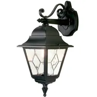 Elstead Lighting Norfolk Outdoor Wandleuchte schwarz Elstead Lighting NR2-BLK