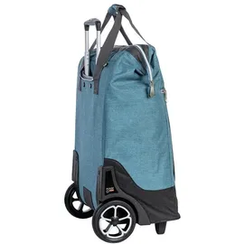 Punta Big Wheel Einkaufstrolley petrol 62 cm