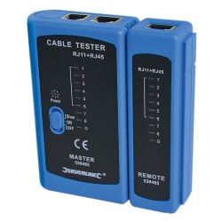 Netzwerktester RJ11, RJ12 und RJ45