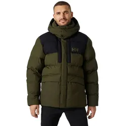 Helly Hansen Winter-Steppjacke Explorer Puffy (warm, PFC-freie) dunkelgrün Herren