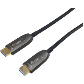 Equip HDMI-Kabel 2.1 100 m Schwarz