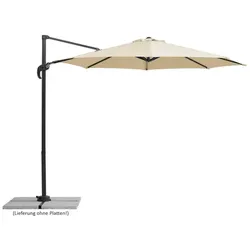 SCHNEIDER SCHIRME Ampelschirm »Rhodos Junior«, rund, Sonnenschutzfaktor: 50+ - beige
