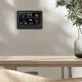 Bresser 8-in-1-WLAN-Profi-Wetterstation Bise Schwarz