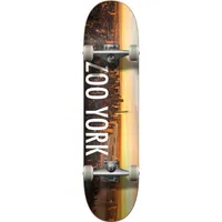 Zoo York Zoo Zoo Unisex – Erwachsene York Logo Skateboard, Sunrise, 7.5'