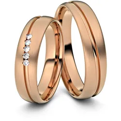 Trauringe Aachen 750er Rotgold - 8503
