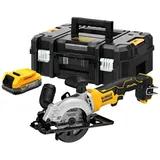 DeWalt Akku-Handkreissäge DCS571NT-XJ im Koffer, 1x 1,7 ah Akku Lader