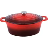 CS Kochsysteme Xanten Bräter 28x21 cm rot