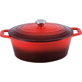 CS Kochsysteme Xanten Bräter 28x21 cm rot