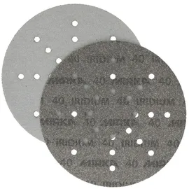 Mirka Iridium Schleifpapier Ø 225 mm Korn 40 25 Stück