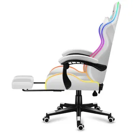 huzaro Force 4.7 RGB Gaming-Stuhl Weiß PC