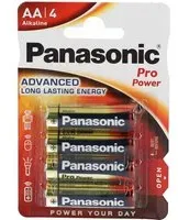 Panasonic Batteries Pro Power AA4 Piles 4 pc(s)