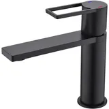 Waschtischarmatur Chester – Noir – Mischbatterie mit Montageset