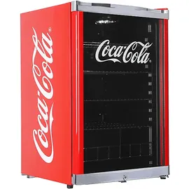 CUBES HC 166 E COCA COLA Getränkekühlschrank E, 845 mm hoch}, Rot)