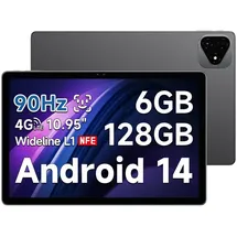 Alldocube iPlay 60 Pro 11" Tablet, 90Hz FHD (1920x1200), Android 14, 16GB RAM (6+10)+128GB+512GB erweiterbar, Helio G99 Octa-Core, Widevine L1, 7000mAh, 4 Lautsprecher, 4G/Wifi5, PD 18W