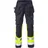 Fristads Flamestat High Vis Stretch-Handwerkerhose Damen, Kl. 1 2171 ATHF warnschutz-gelb/marine