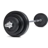 Langhantel-Set, 80 kg