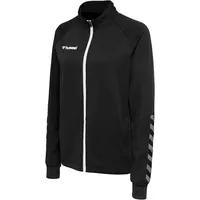 Hummel Authentic Poly Zip JACKET Damen black/white XXL
