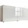 BMG Möbel Sideboard Mailand Set 2 158 x 73 x 33 cm Weiß