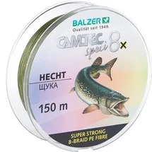 Balzer Angelschnur Camtec Speci 8X Hecht 150 m 0,20 mm 150 St.
