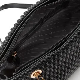 L.Credi Roxanne Schultertasche Synthetik Black