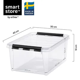 SmartStore Classic 30 x 18 x 40 cm 1-tlg. transparent