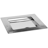 Fink LAZIO Tablett - edelstahl - 2x24x24 cm