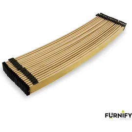 furnify Rolllattenrost Lattenrost Rollrost | Bettrost Holzlatten Federleisten 70 x 140 cm