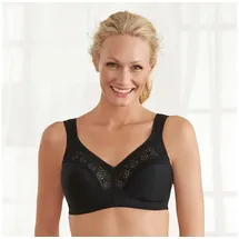 SWEGMARK Cotton Star Entlastungs-BH Schwarz 105D