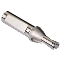 Dormer Hydra Bohrkörper 1.5×D extra kurz Glanzvernickelung ISO 9766