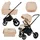 Babylux Kinderwagen 2in1 Beige