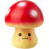 alles-meine.de GmbH XL große - Spardose - Motivwahl - Pilz - 12 cm - mit Verschluss - stabile Sparbüchse - aus Kunstharz/Polystone - für Kinder & Erwachsene/Sparschwein/LUS..