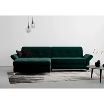 Home Affaire Eckcouch Polyester 2-Sitzer + 3-Sitzer Grün