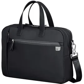 Samsonite Eco Wave - 15.6 Zoll Laptoptasche mit 2 Fächer, 39 cm, 15.5 L, Schwarz