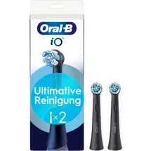 Oral-B iO Ultimative Reinigung Aufsteckbürste schwarz 2 St.