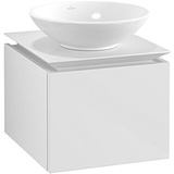 Villeroy & Boch Legato Waschtischunterschrank für ein Waschbecken | 1 Auszug | Breite 450 mm##Ohne Für Collaro 4A2138 (380 x 380 .. B56500DH