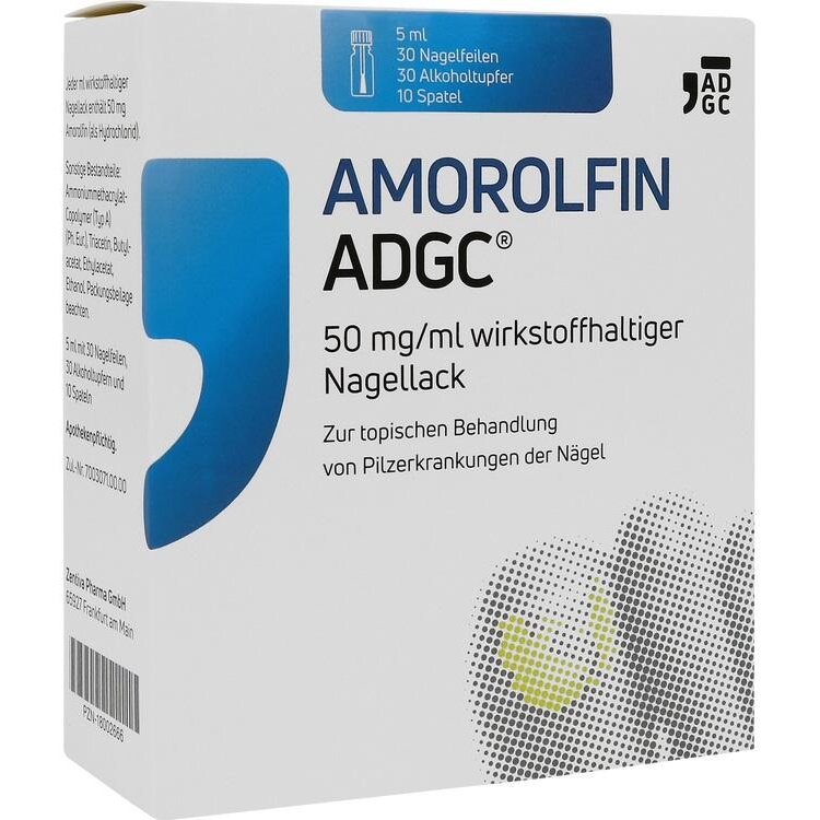 50 mg ml amorolfin 5 ml