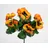 Seidenblumen Roß Stiefmütterchen 26cm orange PM Kunstpflanzen Kunstblumen künstliche Pflanzen Blumen Veilchen