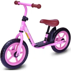 Kinder Laufrad - Aviator - 12 Zoll höhenverstellbares Rad rosa 12