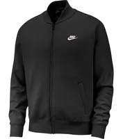 Nike Herren M NSW Club BOMBR JKT BB Sport Jacket, Black/White, XS