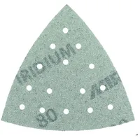 Mirka Iridium 93x93x93mm 15-Loch Klett, Korn 80, 50 Stk/Zum