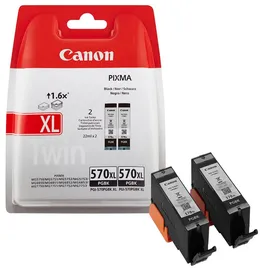 Canon PGI-570XL pigmentiertes schwarz 2er Pack