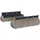 vidaXL Gartensofa-Set 9-tlg. grau