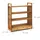 Relaxdays Schuhregal Walnuss 70 x 81 x 27 cm mit Schublade, geölt / braun