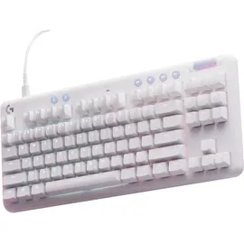 Logitech G713 Gaming Keyboard, TKL, GX-BROWN, Aurora weiß, USB, UK (920-010420)