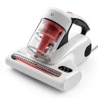 JIGOO J200 Milbensauger für matratzen mit LED-Anzeige, 500W Milbenstaubsauger mit UV-Licht und Staubmilben-Sensor, Ultraschall, Für Allergiker, entfernt 99,9% Allergene von Betten, Sofas, Tierhaare