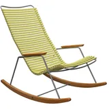 Houe CLICK Rocking Chair mit Bamubsarmlehnen Pistachio
