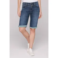 Soccx Damen, Jeans, Bermuda HA:NNI regular fit, deep ocean Blue 33 - 33W