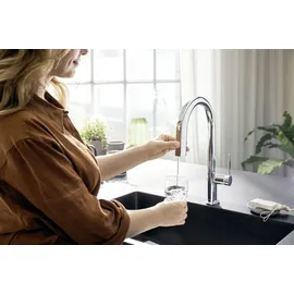 Hansgrohe Aqittura M91 Einhebelmischer Schwarz