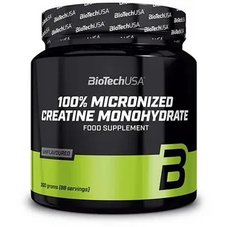 BIOTECH 100% Micronized Creatine Monohydrate Pulver 300 g